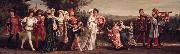 Elihu Vedder Wedding Procession oil painting